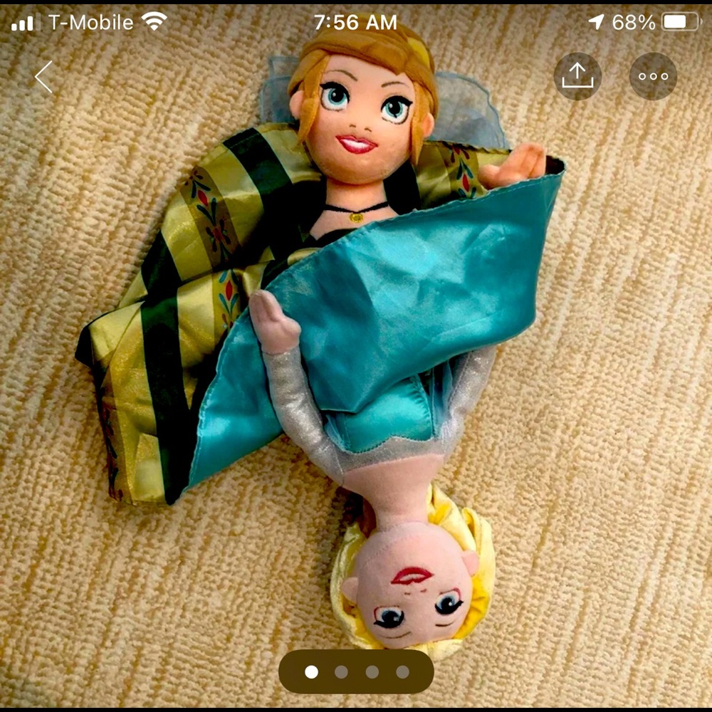 Frozen Elsa and Ana doll